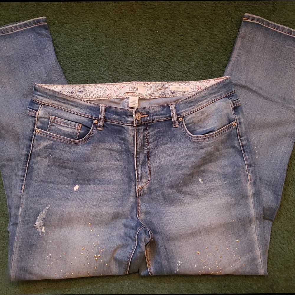 VINTAGE AMERICA GRATIA BESTIE JEANS